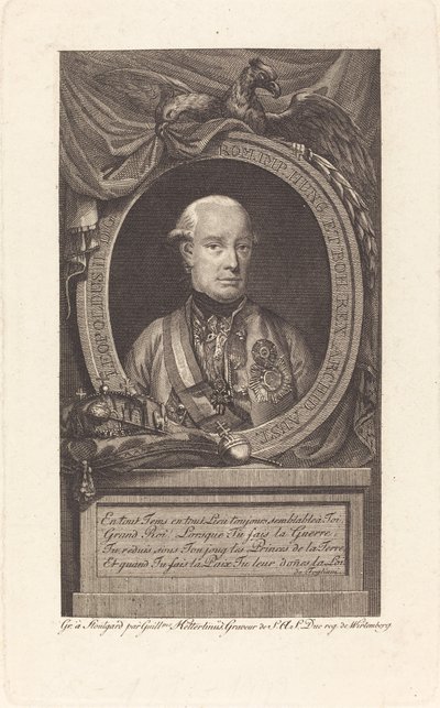 Leopoldo II, Sacro Imperador Romano de Christian Wilhelm Ketterlinus