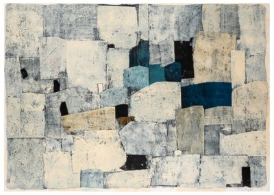 Cidadela, 2017 (monotipia sobre papel) de Christina Fedyk