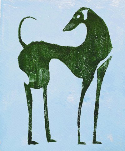 Cão Elegante do Deserto de Christina Misuro