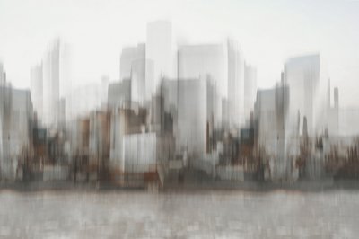 Reflexo difuso da paisagem urbana de Christina Sillen