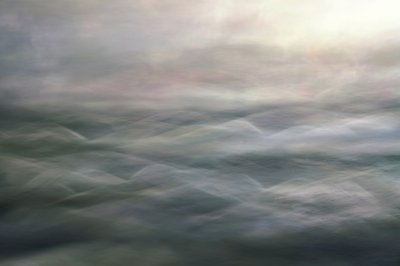 Oceano abstrato e onírico de Christina Sillen