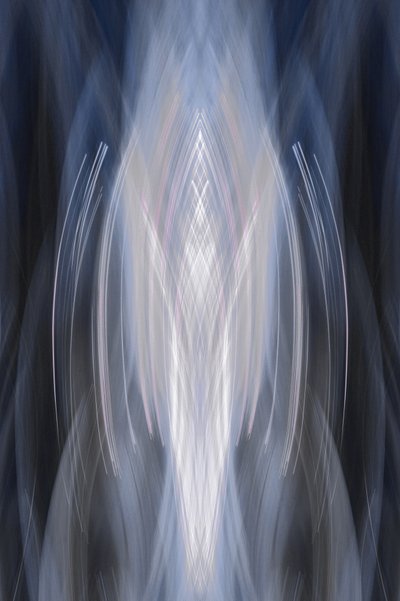Fluxo Azul Etéreo de Christina Sillen