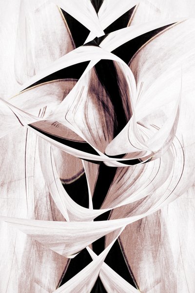 Formas abstratas fluidas de Christina Sillen