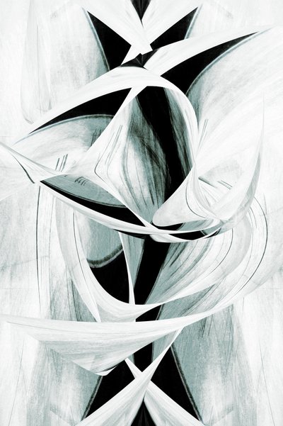 Formas abstratas fluidas de Christina Sillen