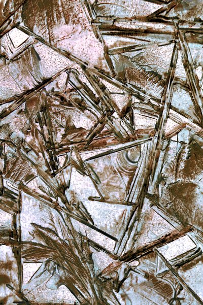 Geometria do gelo fraturado de Christina Sillen
