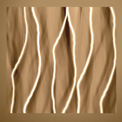 Linhas fluidas douradas de Christina Sillen