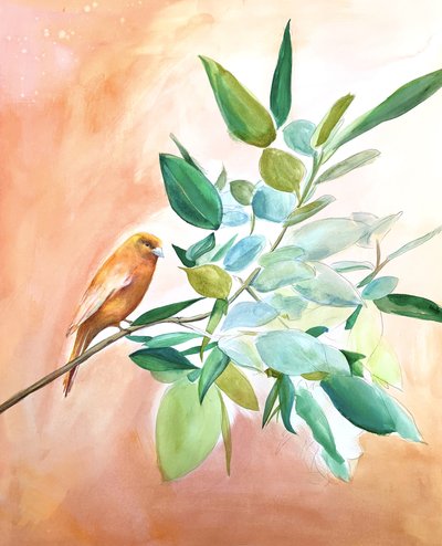 Filial Orange Bird de Christine Lindstrom