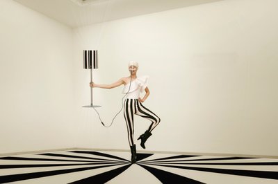 Estilo com riscas arrojadas de Christine von Diepenbroek