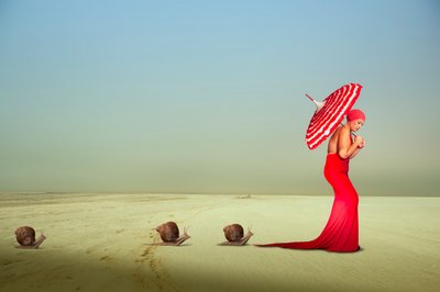 Uma viagem elegante em vermelho de Christine von Diepenbroek