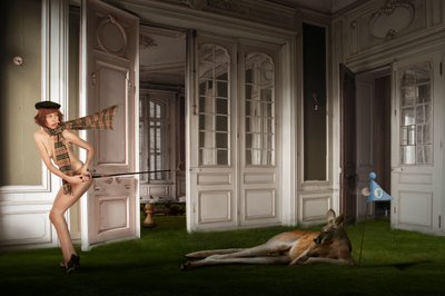 Golfe surreal e elegante de Christine von Diepenbroek