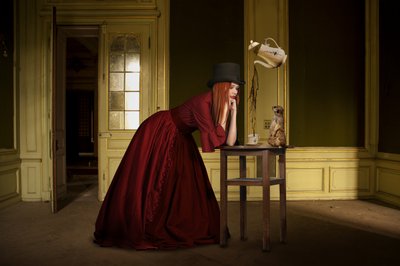 Chá «Elegant Woman Meerkat» de Christine von Diepenbroek