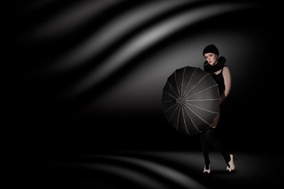 Guarda-chuva feminino elegante de Christine von Diepenbroek