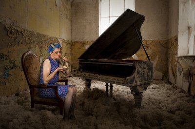 Um banquete de piano excêntrico de Christine von Diepenbroek