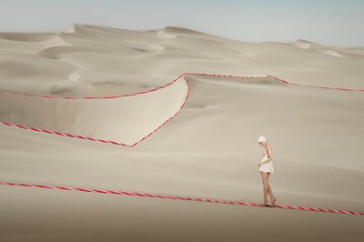 Caminhada pelo Deserto da Fita Vermelha de Christine von Diepenbroek