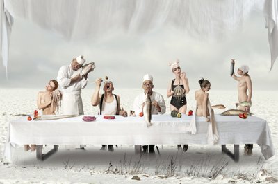 Um jantar surreal de Christine von Diepenbroek