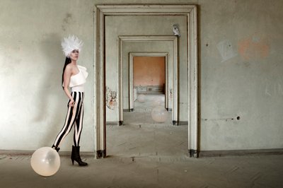 Moda surreal nas entradas de Christine von Diepenbroek