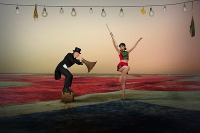 Espetáculo de circo teatral de Christine von Diepenbroek