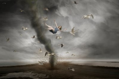 Mulher num tornado de Christine von Diepenbroek