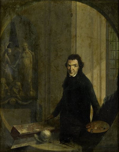 Auto-retrato de Christoffel Frederik Franck