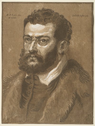 Bust of a Bearded Man Doge Giovanni Cornaro, 1632-1636. de Christoffel Jegher