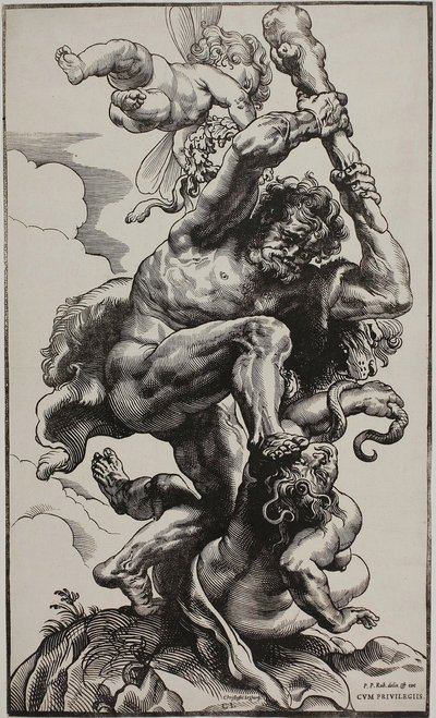 Hércules matando a inveja de Christoffel Jegher