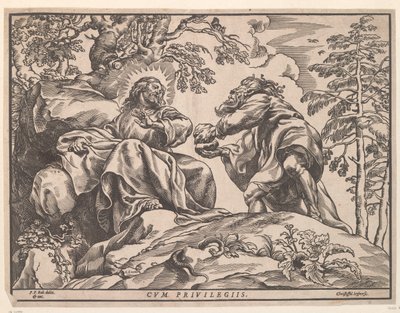 Tentação de Cristo de Christoffel Jegher