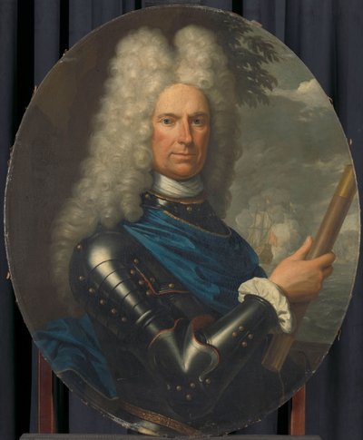 Retrato do contra-almirante Arent van Buren de Christoffel Lubienitzki