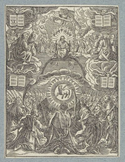 Adoração do Cordeiro Místico de Christoffel van Sichem (II)