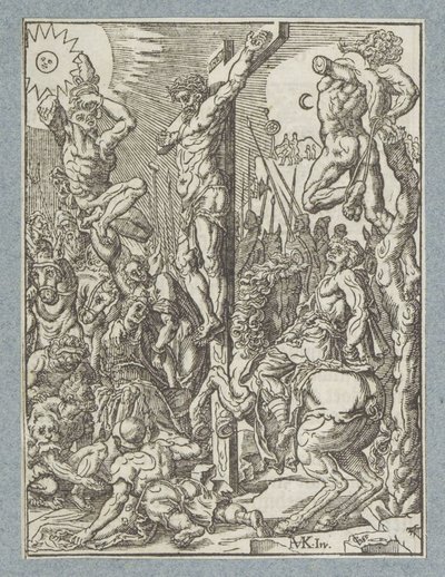 Cristo na cruz de Christoffel van Sichem (II)