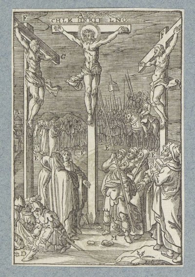 Cristo na cruz de Christoffel van Sichem (II)