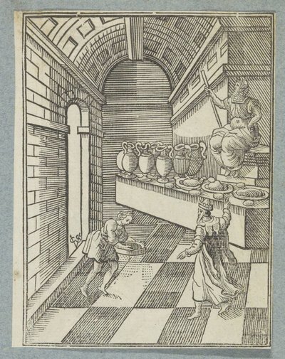 Daniel dispersa cinzas no chão do templo de Christoffel van Sichem (II)