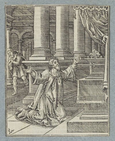 Arrependimento e Castigo de Davi de Christoffel van Sichem (II)