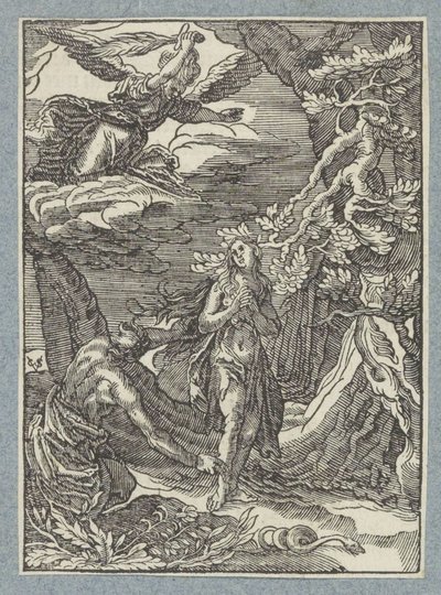 Expulsão do paraíso de Christoffel van Sichem (II)