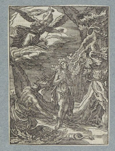 Expulsão do paraíso de Christoffel van Sichem (II)