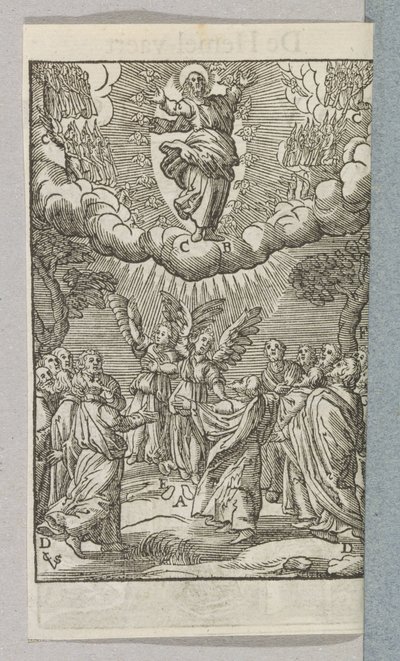 Ascensão de Cristo de Christoffel van Sichem (II)