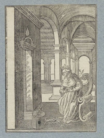 Manassés na prisão de Christoffel van Sichem (II)