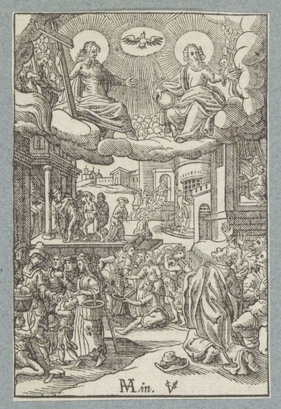 Pai nosso que estás no céu, santificado seja o teu nome de Christoffel van Sichem (II)