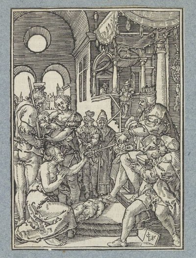 Julgamento de Salomão de Christoffel van Sichem (II)