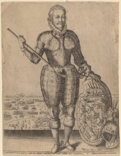 Maurício de Nassau, Príncipe de Orange de Christoffel van Sichem I