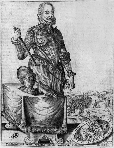 Guilherme I (1533-84) &39;O Silencioso&39;, Príncipe de Orange de Christoffel van the Elder Sichem