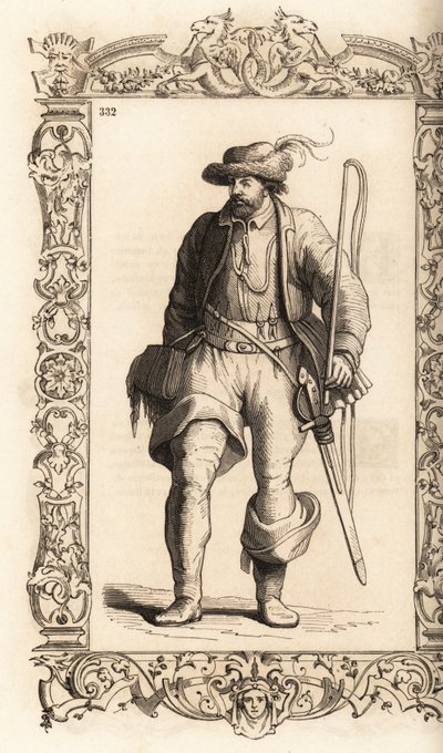 Traje de um vagão alemão de Christoph Krieger