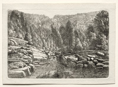 Água nas montanhas de Christoph Nathe