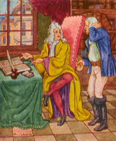 Advokat / Advogado (litografia a cores) de Christophe (1856-1945)