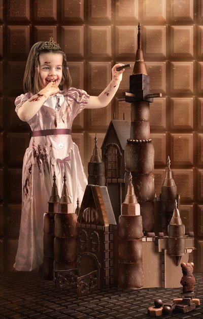 Castelo da Princesa do Chocolate de Christophe Kiciak
