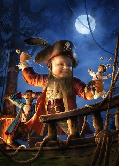 A Aventura do Pequeno Pirata ao Luar de Christophe Kiciak