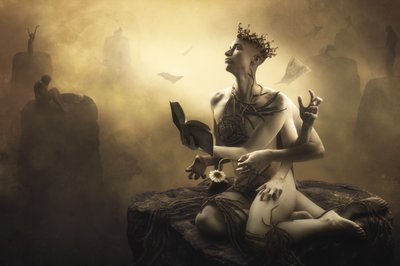 Figura mística com vários braços de Christophe Kiciak