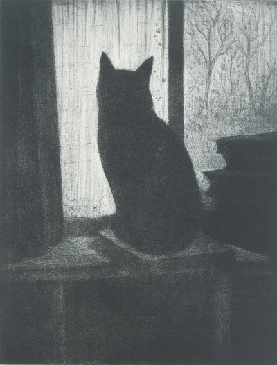 Le Chat, c.1920 (gravura e aquatinta) de Christopher Richard Wynne Nevinson