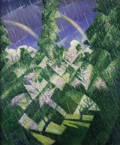 As Quatro Estações: Primavera, c.1919 de Christopher Richard Wynne Nevinson