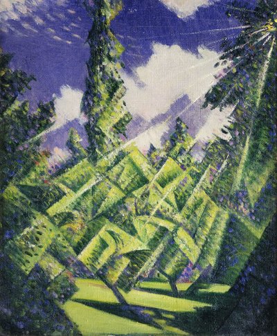 As Quatro Estações: Verão, c.1919 de Christopher Richard Wynne Nevinson