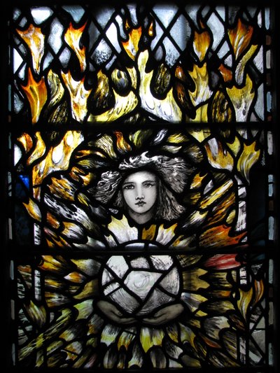 Arcanjo São Uriel, Catedral de Canterbury de Christopher Whall